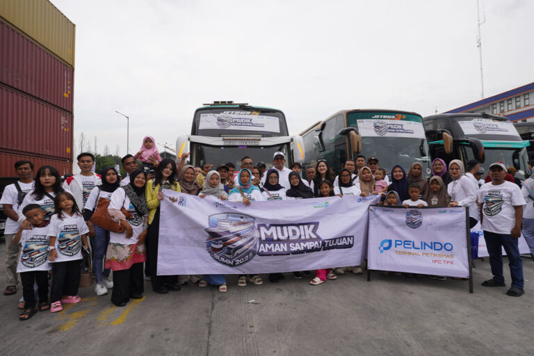 IPC TPK Fasilitasi Mudik Gratis Untuk Ratusan Pemudik Semarang dari Pelabuhan Tanjung Priok